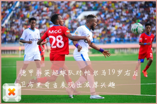 德甲和英超球队对帕尔马19岁右后卫布里奇吉表现出浓厚兴趣